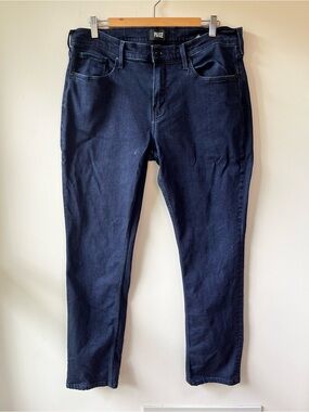 PAIGE Federal Men’s Dark Blue Straight Leg Jeans - 35w x 30 inseam